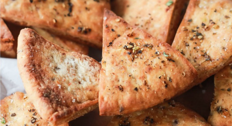 Homemade Baked Pita Chips