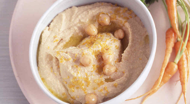 Lemon, Sesame, and Garlic Hummus