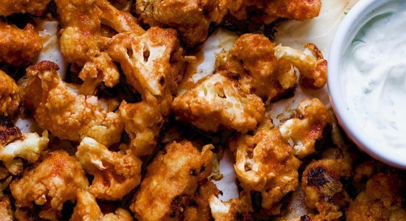 Sriracha Cauliflower Poppers