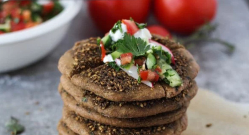 Spelt Flatbread with Za'atar