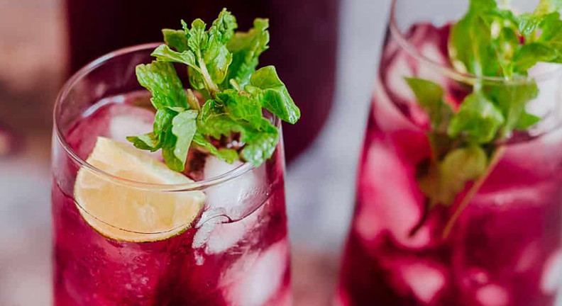 Hibiscus Flower Drink