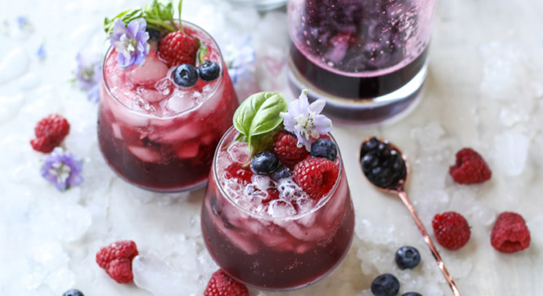 Honey Berry Kombucha Smash