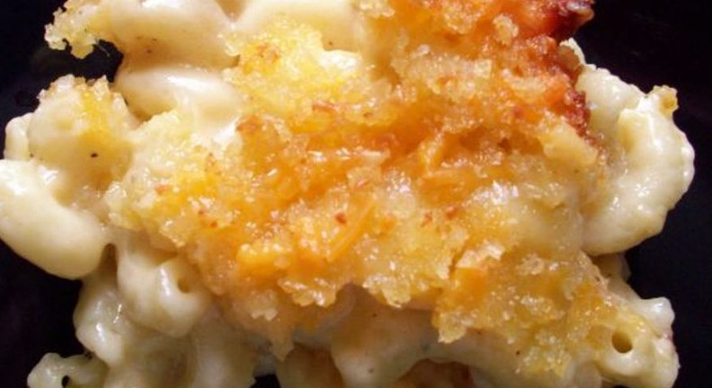 Baked Macaroni With Three Cheeses