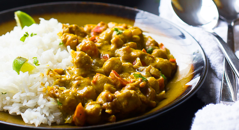 Coconut Chickpea Curry