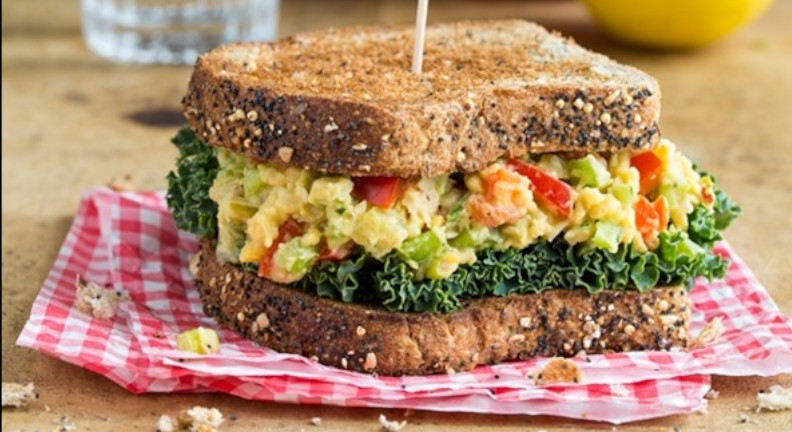 Chickpea Salad Sandwich