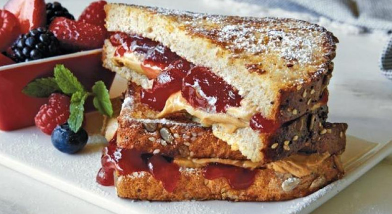 French Toast Peanut Butter and Jelly