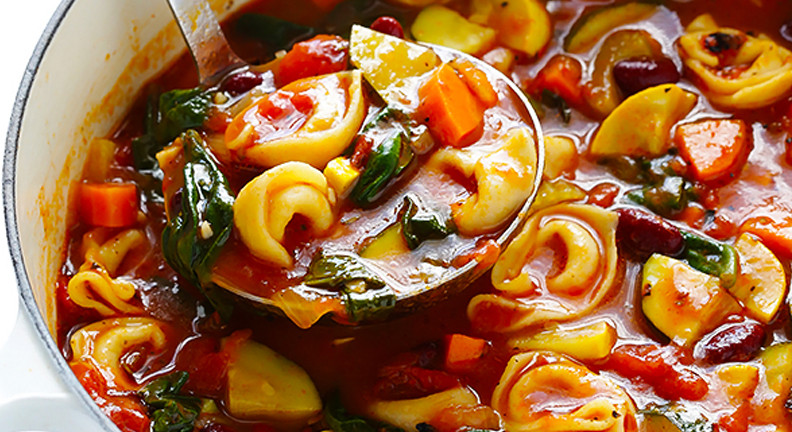 Tortellini Minestrone Soup